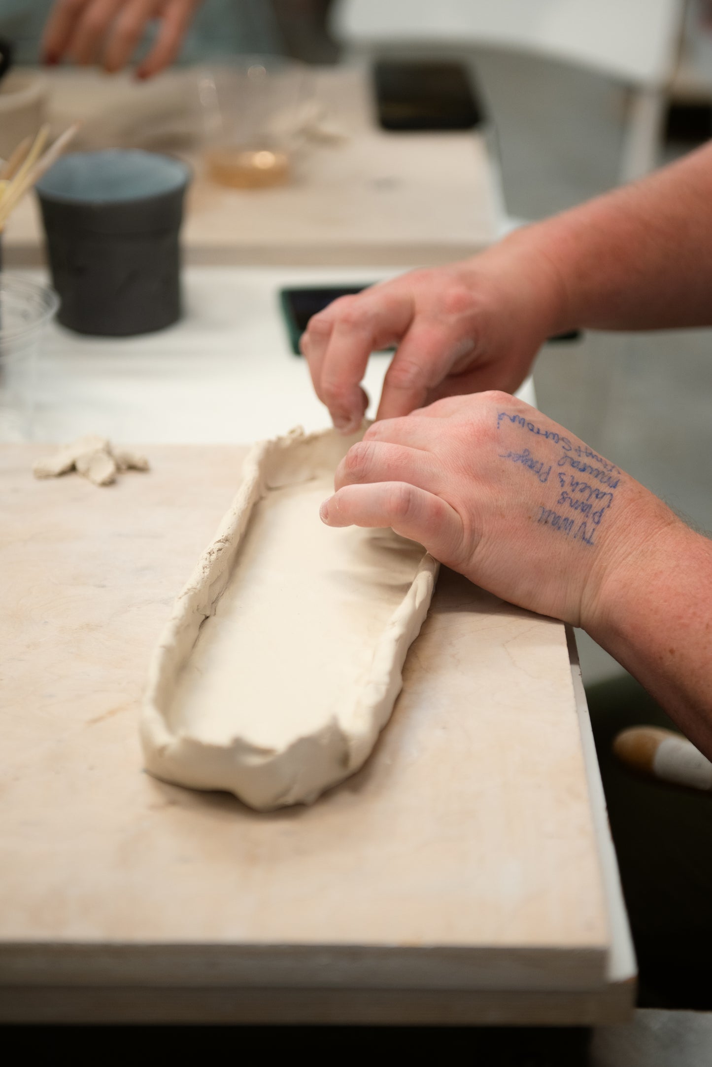 Adult Beginning Handbuilding: Wednesdays 11am-12:30pm (4 Sessions)