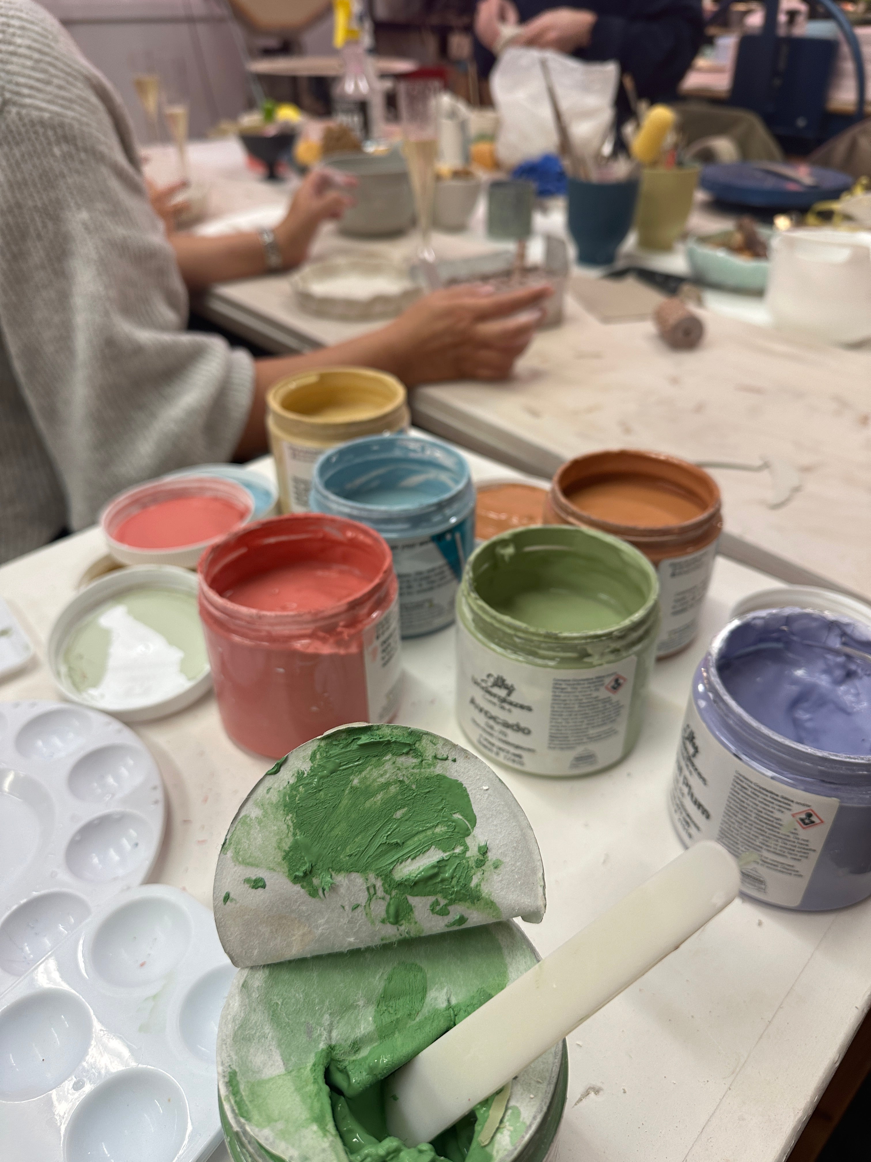 Pottery and Wine Workshop- Saturdays 6:00pm