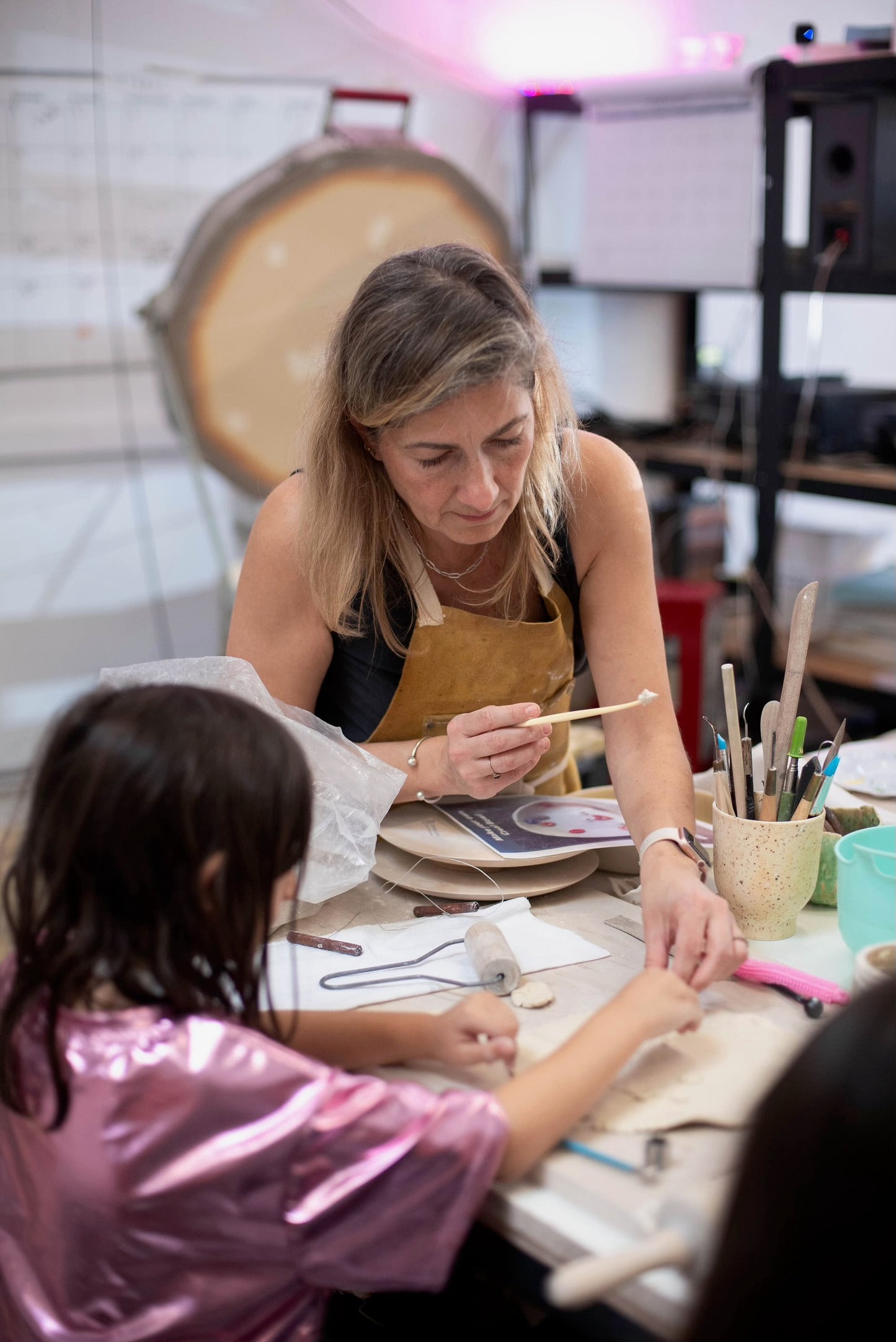 Saturday Ceramic Creativity: Hands-on Workshop!
Join us for a two-hour creative ceramics workshop this Saturday Kids Beginning Handbuilding: Saturdays 10:00am-12:00pm (4 Sessions)