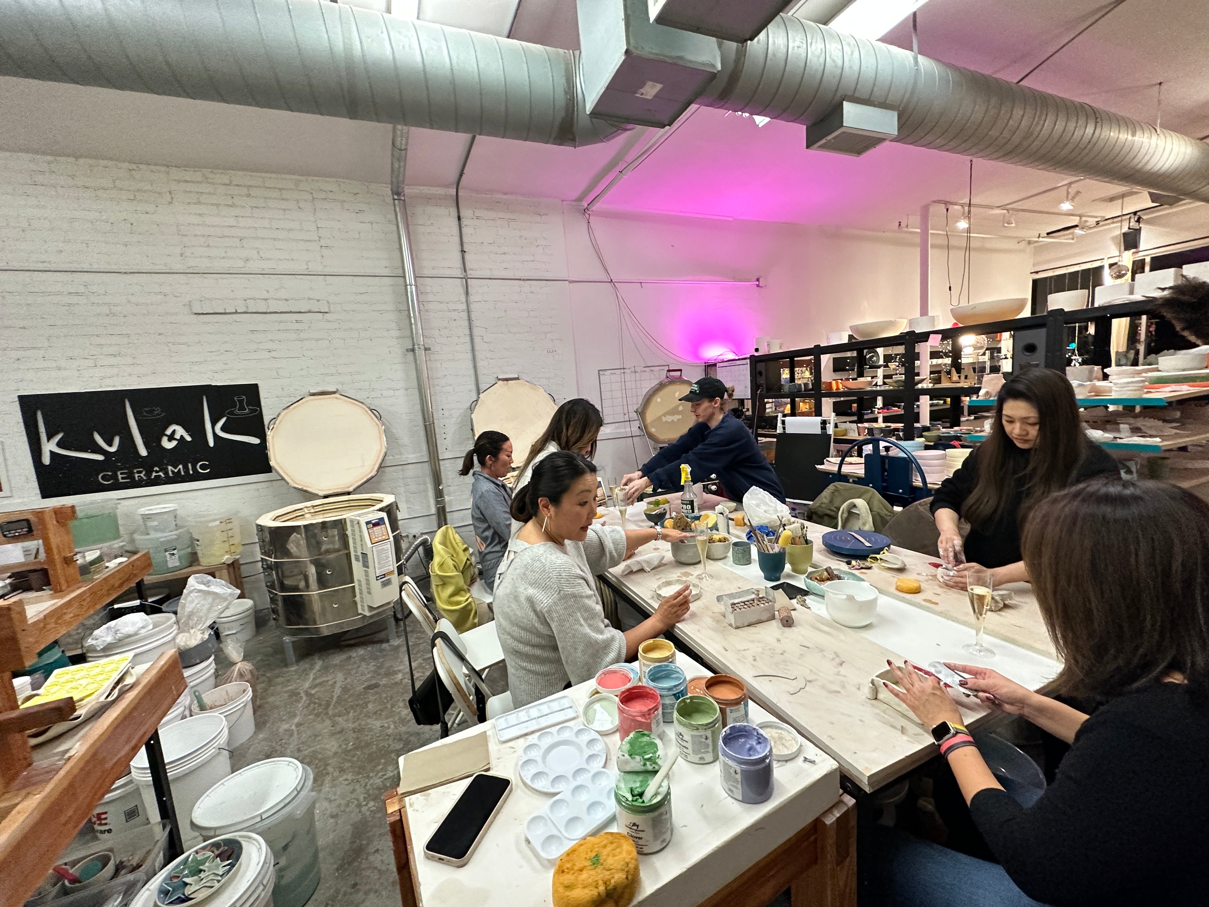 Pottery and Wine Workshop- Saturdays 6:00pm