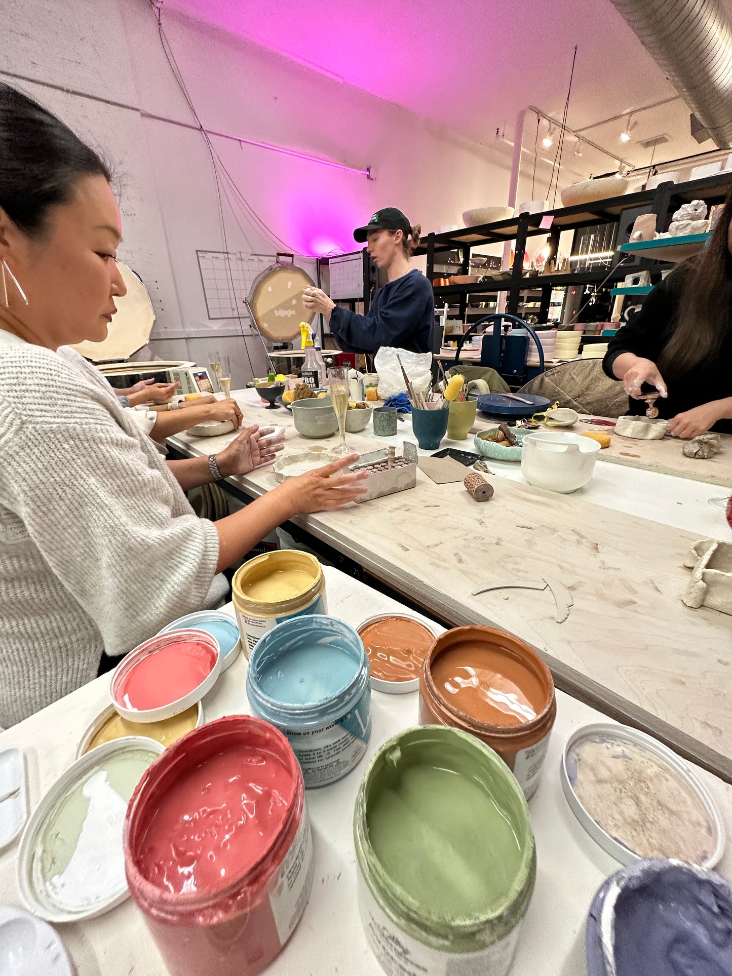 Pottery and Wine Workshop- Saturdays 6:30pm