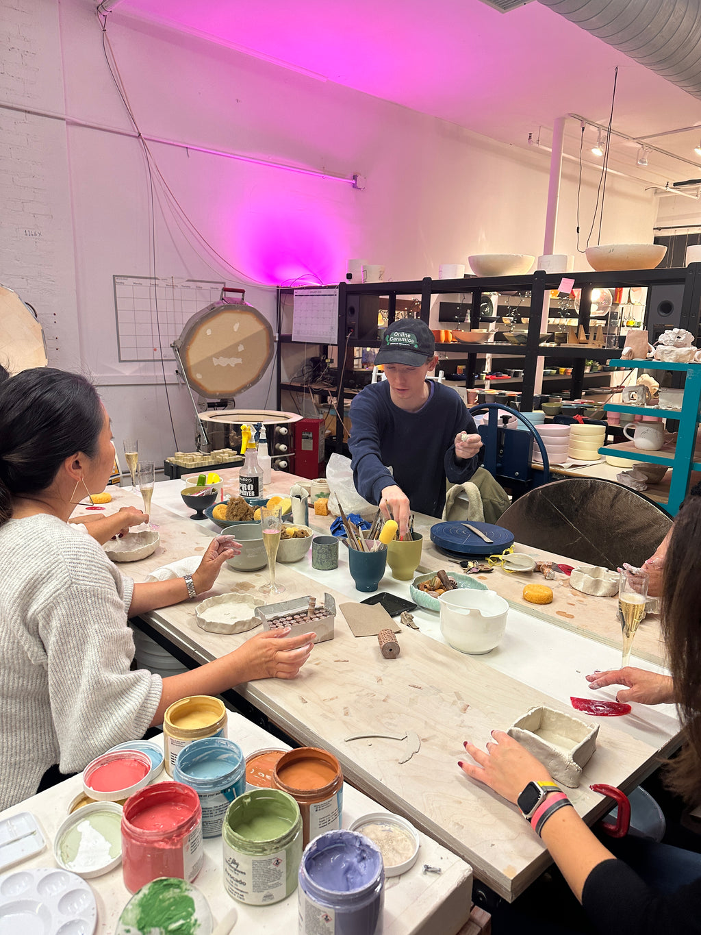 Pottery and Wine Workshop- Saturdays 6:00pm