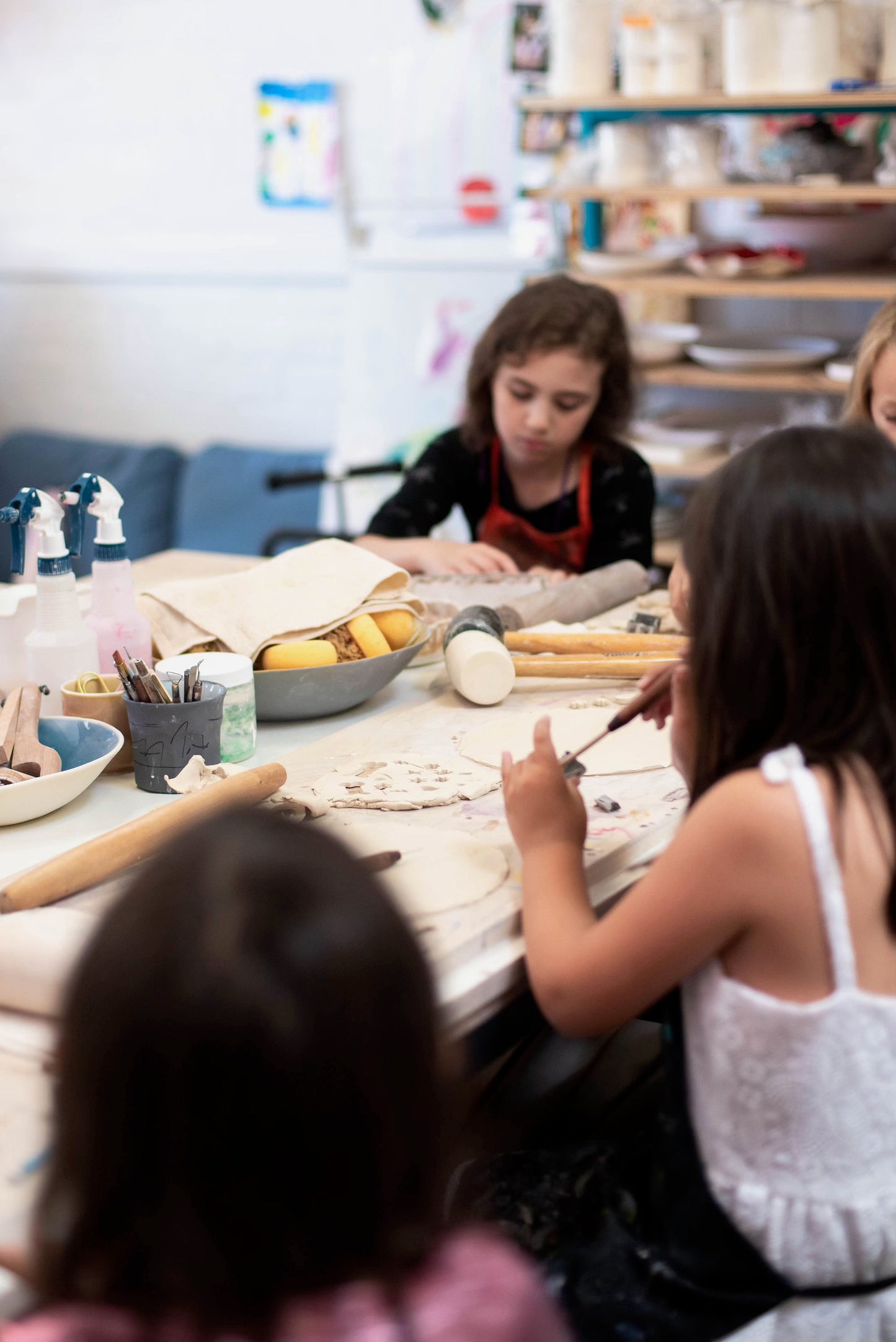 Saturday Ceramic Creativity: Hands-on Workshop!
Join us for a two-hour creative ceramics workshop this Saturday Kids Beginning Handbuilding: Saturdays 10:00am-12:00pm (4 Sessions)