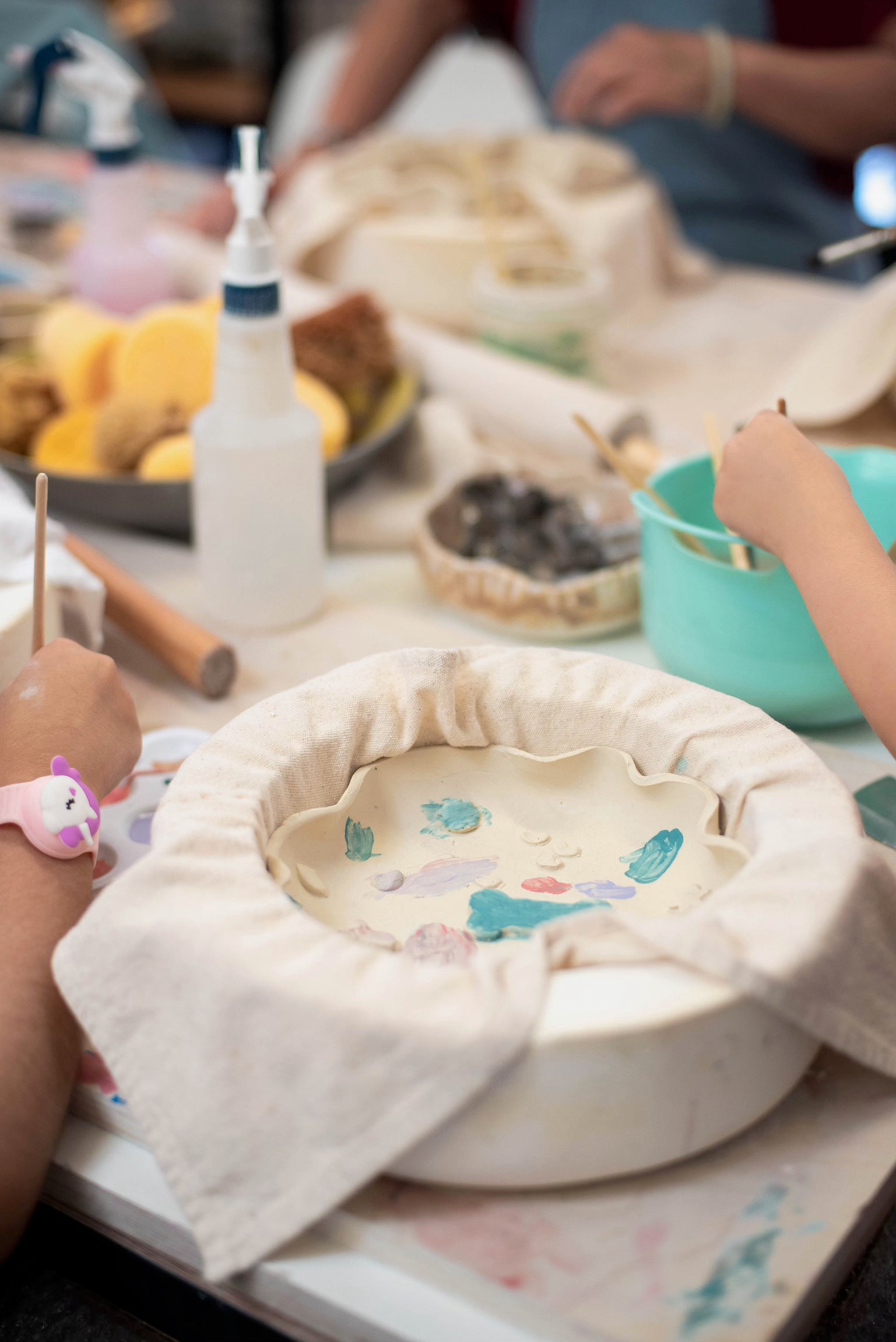 Saturday Kids Ceramic Workshop: 4-Week Handbuilding (10am–12pm)