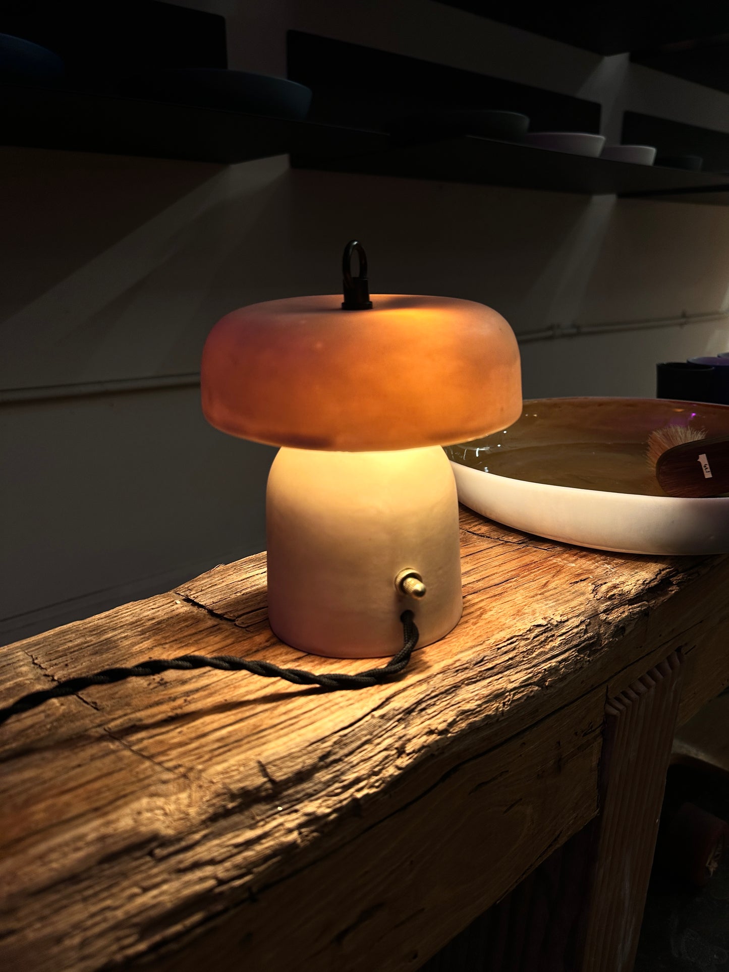 Mushroom Table Lamp