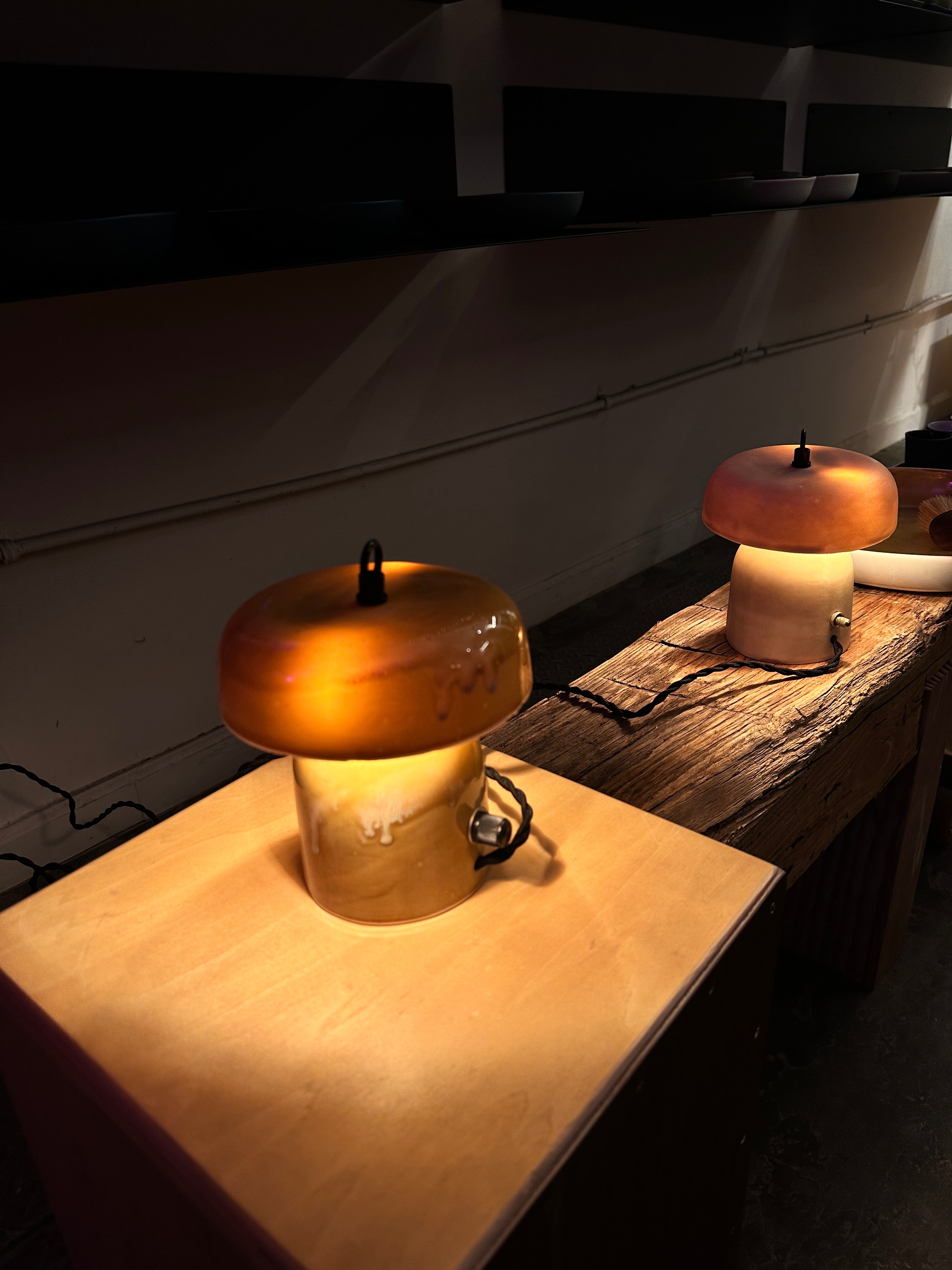 Mushroom Table Lamp