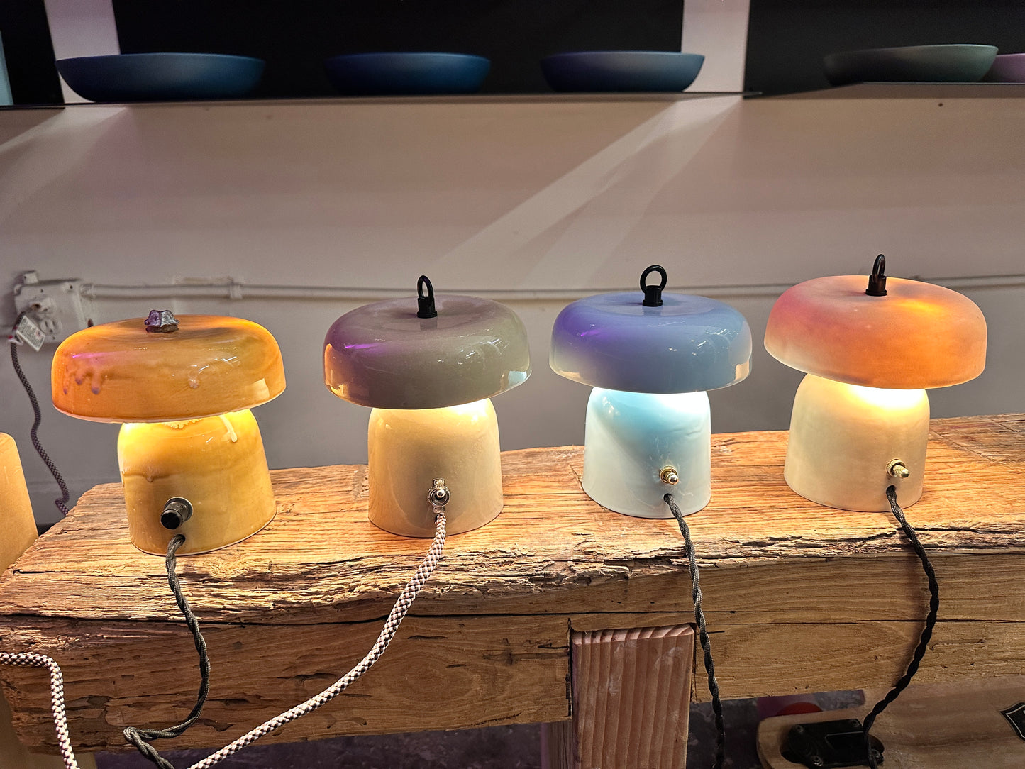 Mushroom Table Lamp
