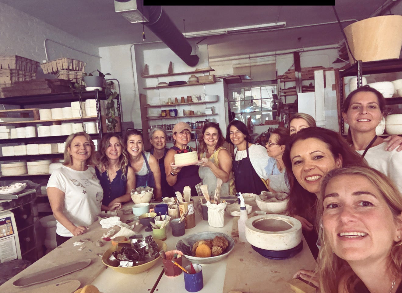 Wine & Pottery — Last Session of the Year (December 13)